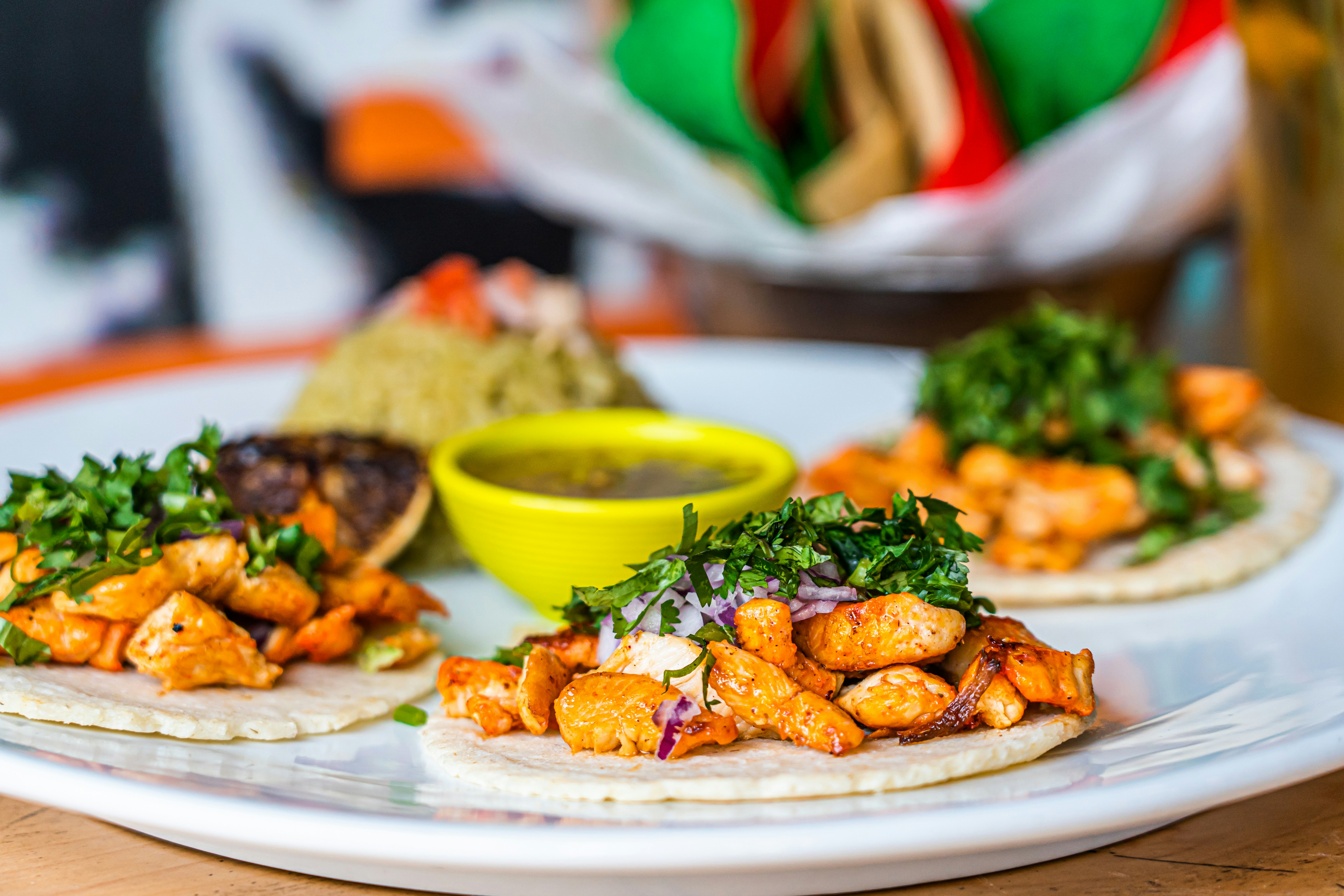 Chicken tacos